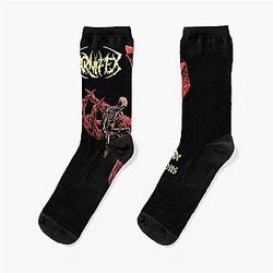Limited Edition Carnifex The Real American Deathcore Band Socks