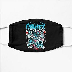 Retro Lie to My Face Carnifex Band Flat Mask
