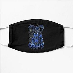 Vintage Photograp Carnifex Band Rock Carnifex Graphic For Fan Flat Mask