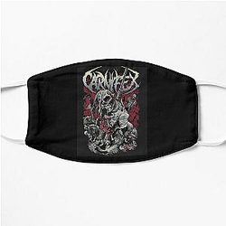 Vintage Retro Band Carnifex Art Logo Flat Mask