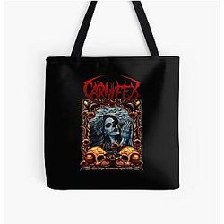 Music Vintage Retro Carnifex Gifts Movie Fan All Over Print Tote Bag