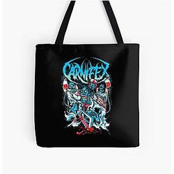 Beautiful Model Carnifex Band Rock Metal Carnifex Classic Fans All Over Print Tote Bag