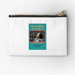 Carole King The Queen of Songwriting Carole King Zipper Pouches