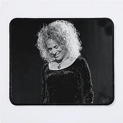 Carole King - BW Photograph Mousepad