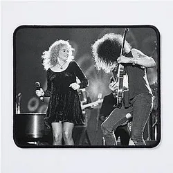Carole King BW Photograph Mouse Pad