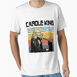 Carole King T-Shirt, Carole King Retro Vintage Unisex-Shirt, Gift Essential T-Shirt