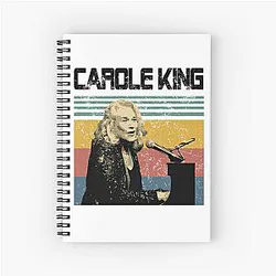 Carole King T-shirt Carole King Music Shirt Gift for You and Your Friends Notebook