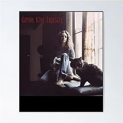 Carole King 1971 Tapestry Vinyl Poster