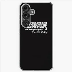 Beautiful, Carole King, Tapestry, Love can end the madness, Carole King Quote, 70's music, Carole King gift  Samsung Galaxy Soft Case