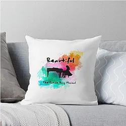 Beautiful The Carole King Musical Throw Pillow
