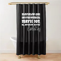 Beautiful Tapestry Love Can End the Madness Carole King Gift Shower Curtain