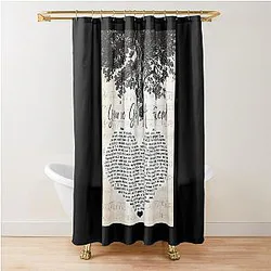 You Got a Friend Lyrics Carole King Shower Curtain