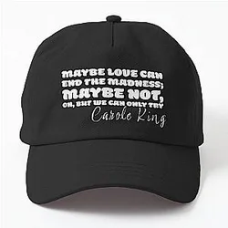 Beautiful Carole King Tapestry Love Can Lead the Madness 70's Music Carole King Gift Dad Hat