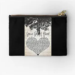 You Got a Friend - Carole King Zipper Pouch