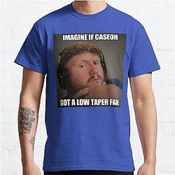 CASEOH HAIR MEME Klassieke T-shirt