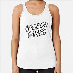 Caseoh Merch CaseOh Games Racerback Tank Top