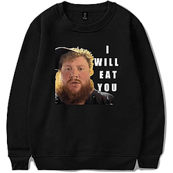 Caseoh I Will Eat You Crewneck Sweatshirt