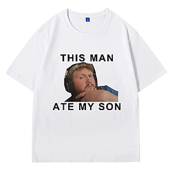 Caseoh deze man at mijn zoon grappig Meme Graphic T Shirt