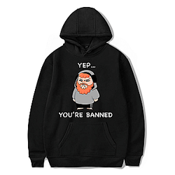 YEP Banned DTNK0502 CaseOh Hoodies