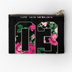 Cash Baker - Colorful Flowers Zipper Pouch