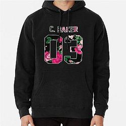 Cash Baker - Colorful Flowers Pullover Hoodie