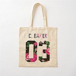 Cash Baker - Colorful Flowers Cotton Tote Bag