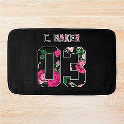 Cash Baker - Colorful Flowers Bath Mat