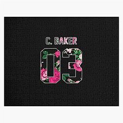 Cash Baker - Colorful Flowers 3 Jigsaw Puzzle