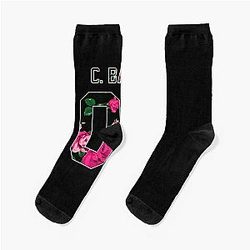 Cash Baker - Colorful Flowers 3 Socks