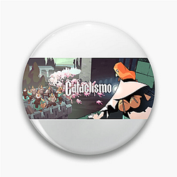 Cataclismo Against the Tide Tee Cataclismo Pins