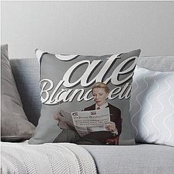 Cate Blanchett Throw Pillow