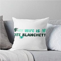 Cate Blanchett Throw Pillow