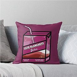 Cate Blanchett Throw Pillow