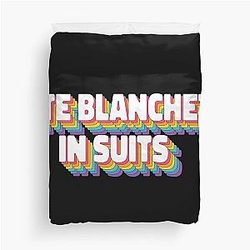 Cate Blanchett Suit Duvet Cover