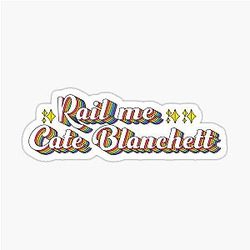 Rail Cate Blanchett Sticker