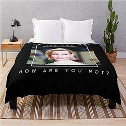 Cate Blanchett Funny Movie Fans Gift Throw Blanket