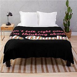 Cant talk now, I'm thinking about Cate Blanchett throw blanket