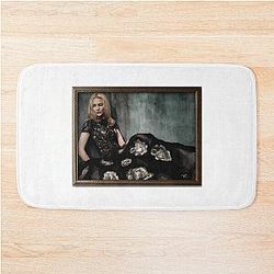 Cate Blanchett Oil Painting Bath Mat