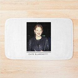 Cate Blanchett Vintage T-Shirt Bath Mat