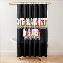 Cate Blanchett Suits Shower Curtain
