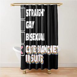 Cate Blanchett Suits Shower Curtain