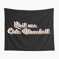 Rail Cate Blanchett Tapestry