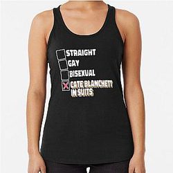 Cate Blanchett Suits Racerback Tank Top