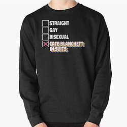 Cate Blanchett In Rainbow Pullover Sweater