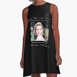 Cate Blanchett Funny A-Line Dress Gifts Movie Fans Shirt Present
