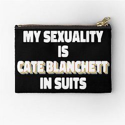 My Sexuality Is Cate Blanchett in Suits Pouch
