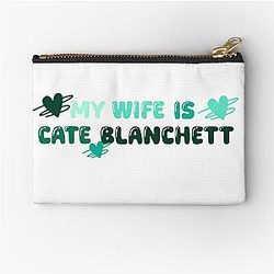 Cate Blanchett Zipper Pouch