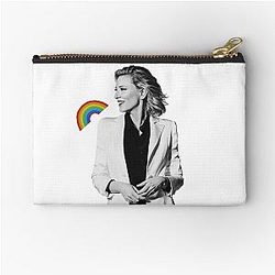 Cate Blanchett Rainbow Zipper Pouch