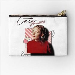 Cate Blanchett 80s Graphic Design Zipper Pouch