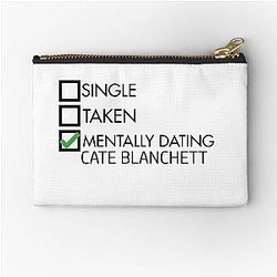 Mentally Dating Cate Blanchett Zipper Pouch